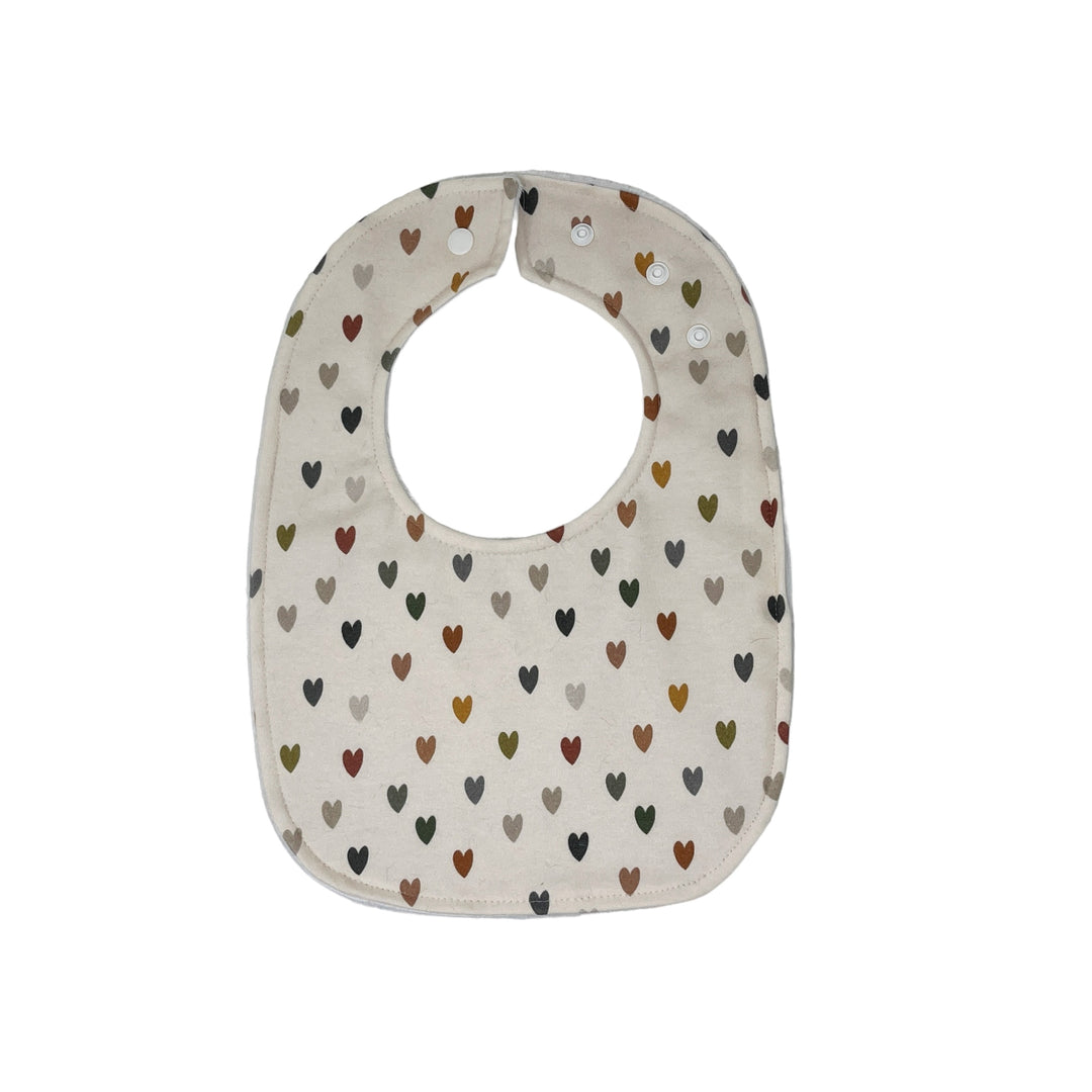 Rustic Hearts Traditional Bib