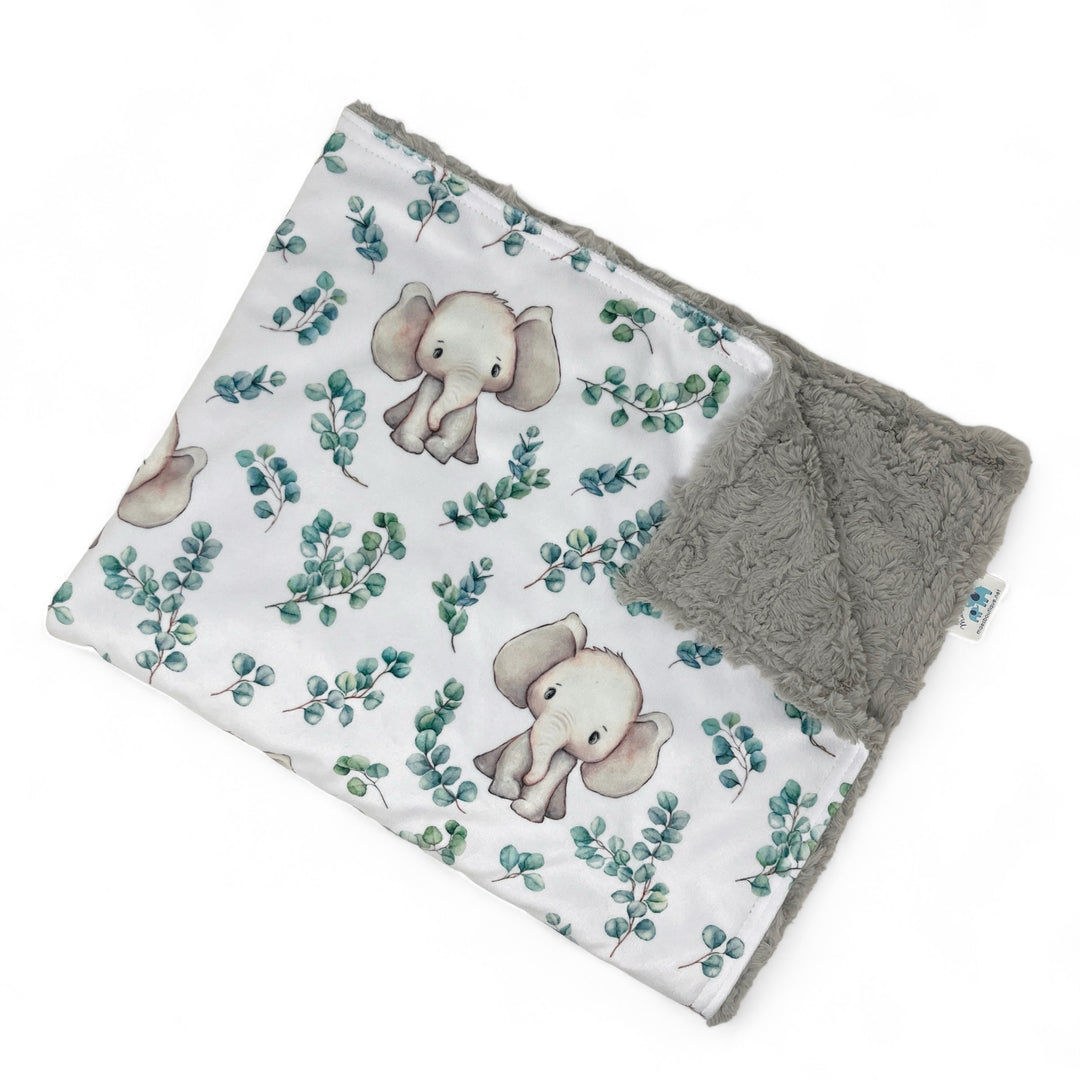Baby Elephant Luxe Baby Blanket