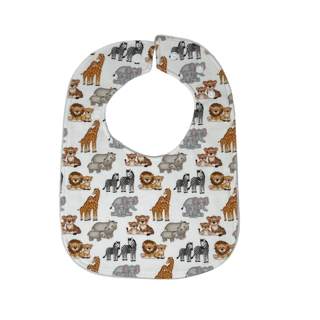 summer infant bib Baby Zoo Animals Traditional Bib