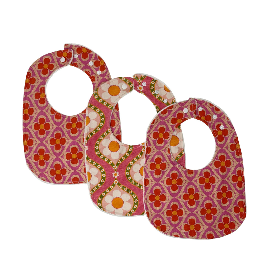 Hippie Vintage Floral Traditional Bib Sale Item