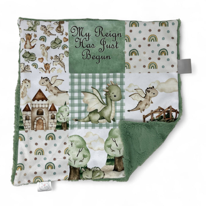 Baby Dragons Lovey Blanket