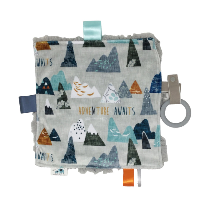 Adventure Awaits Teething Blanket