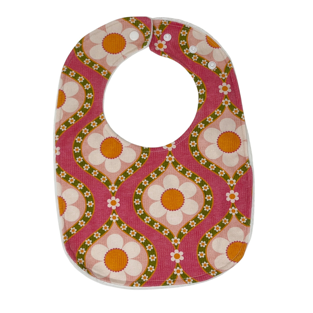 Hippie Vintage Floral Traditional Bib Sale Item