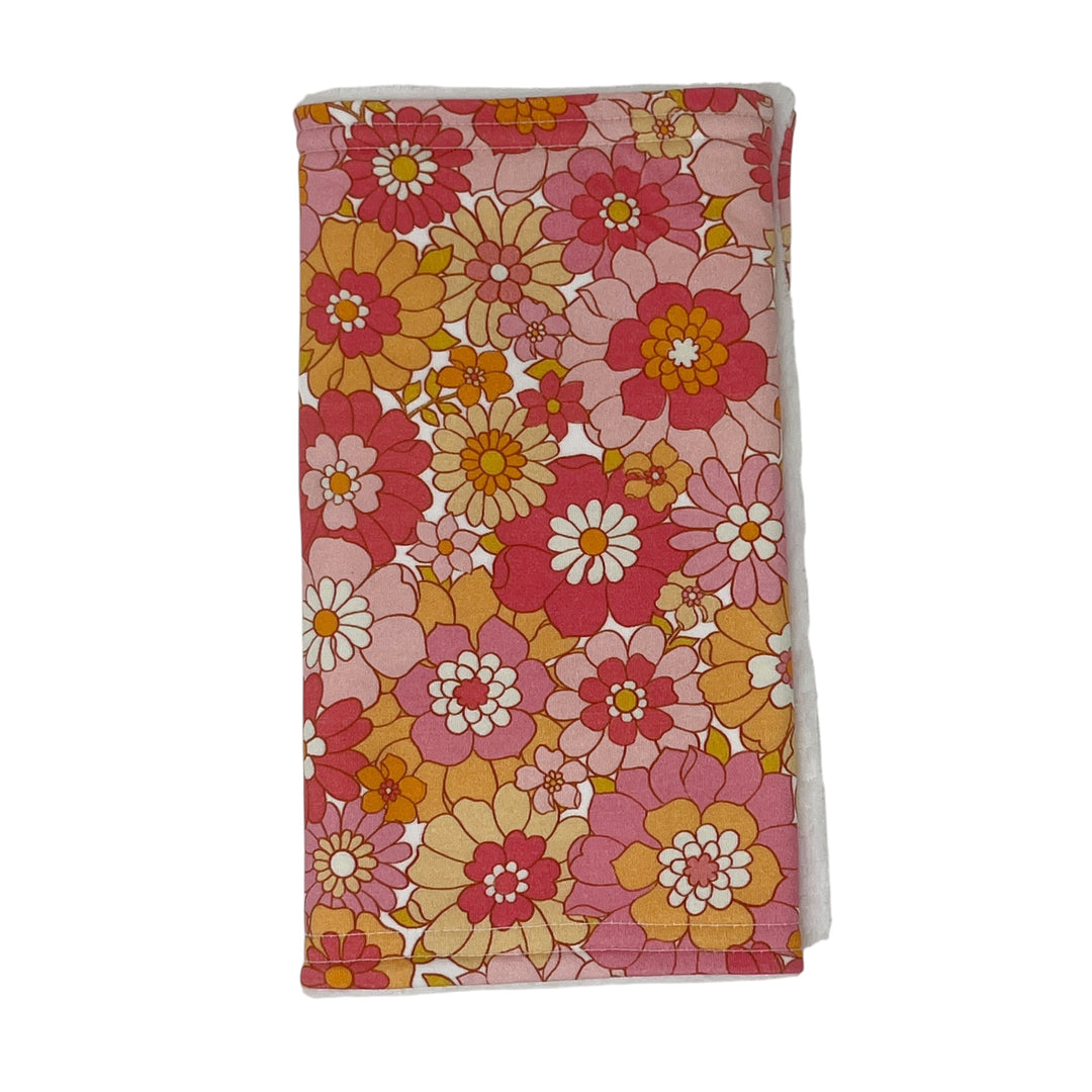 Hippie Vintage Floral Burp Cloth Sale Item