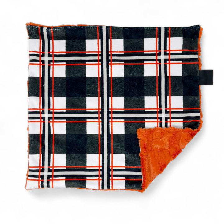 Football Plaid Lovey Blanket