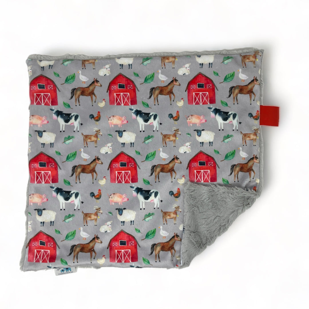 Down on the Farm Lovey Blanket