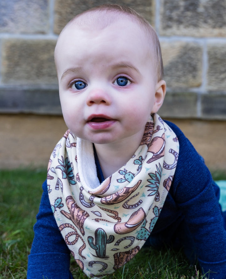 Little Cowboy Bandana Bib