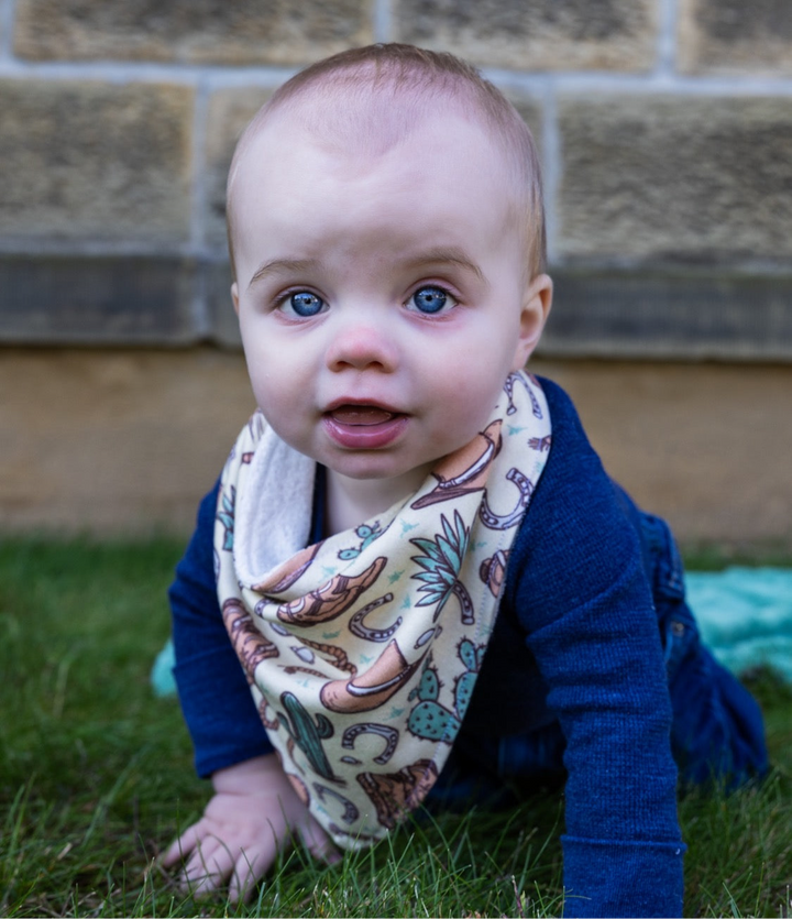 Little Cowboy Bandana Bib