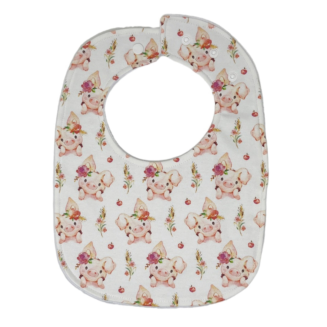 Little Piggy Traditional Bib