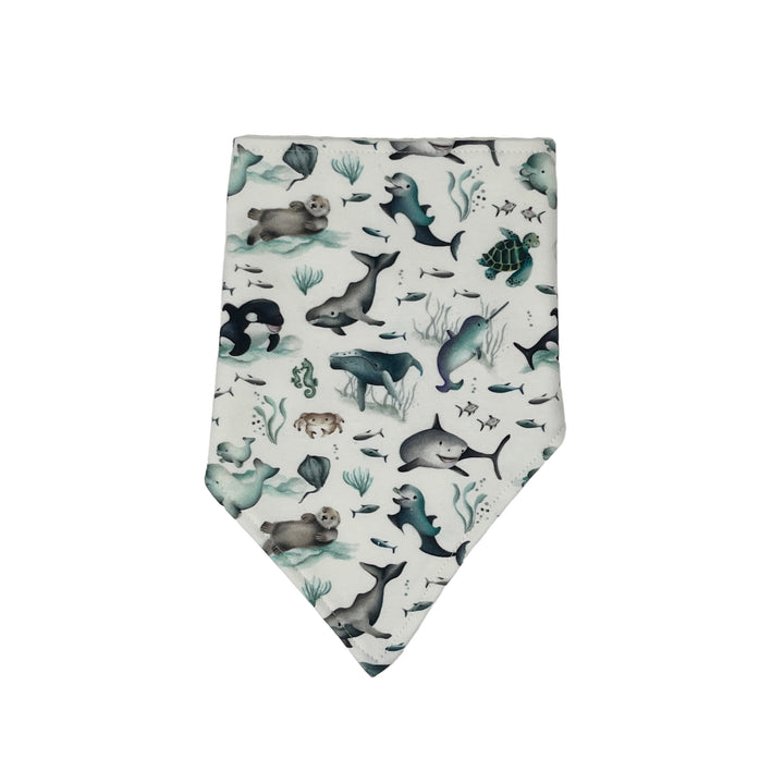 Baby Ocean Animals Bandana Bib