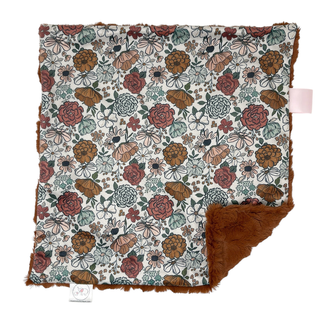 Montana Floral Lovey Blanket