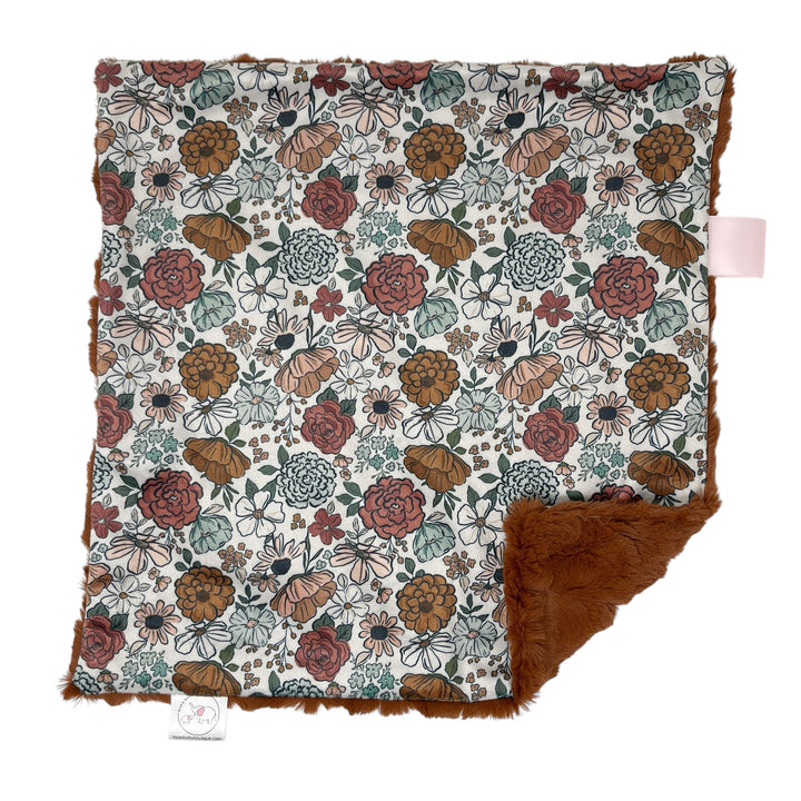 Montana Floral Lovey Blanket