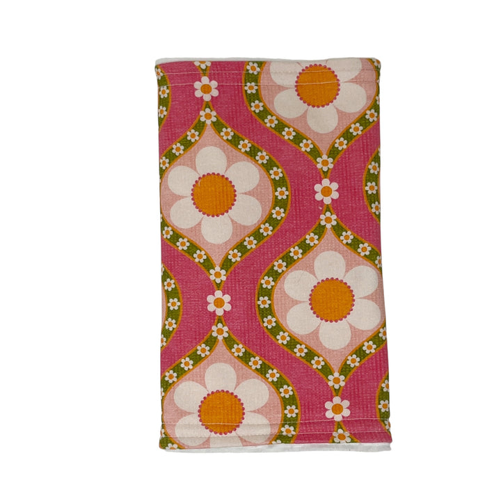 Hippie Vintage Floral Burp Cloth Sale Item