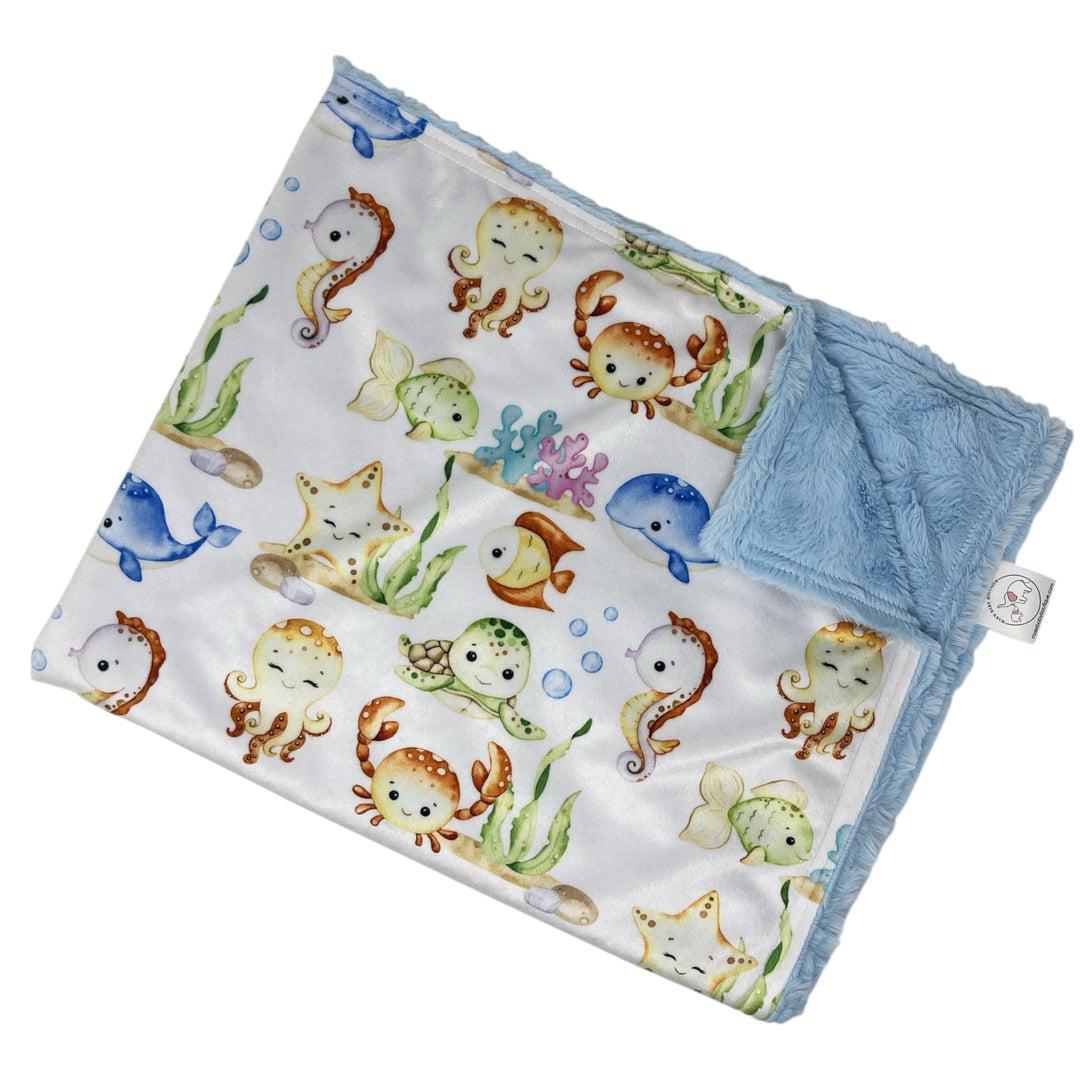 Under the Sea Luxe Baby Blanket