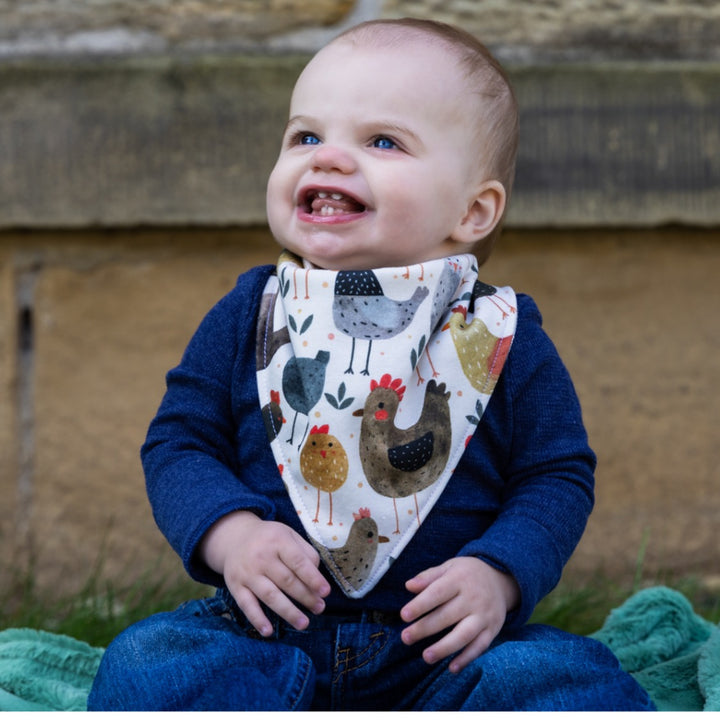 Chickens and Hens Bandana Bib