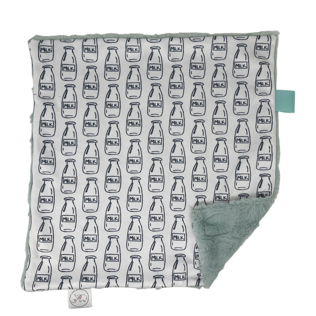 Milk Bottles Lovey Blanket