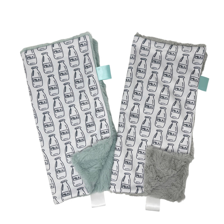 Milk Bottles Lovey Blanket