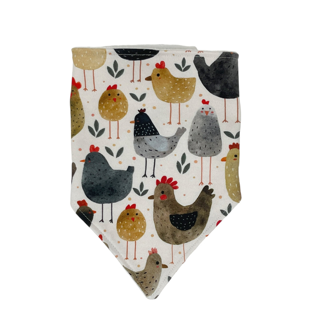 Chickens and Hens Bandana Bib