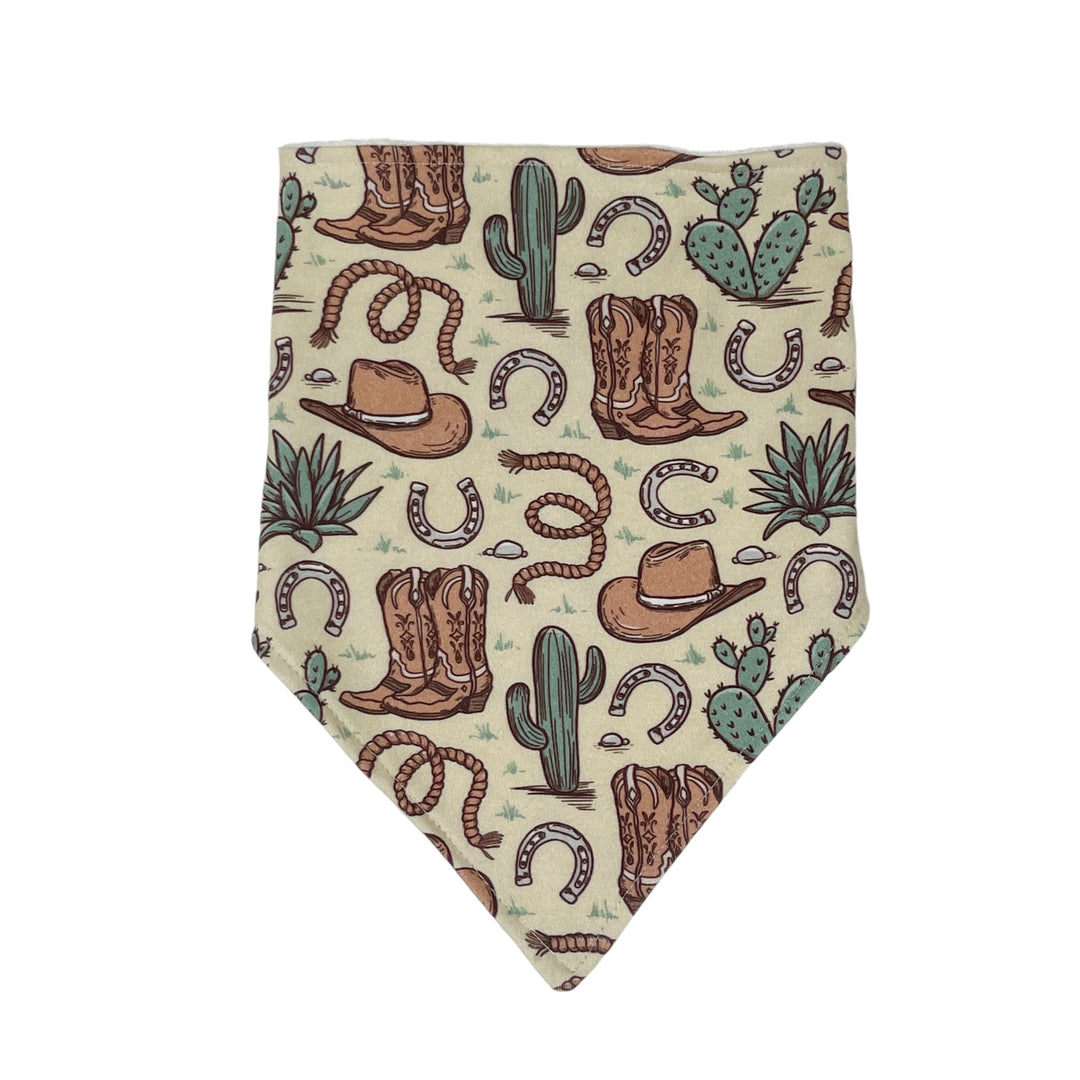 Little Cowboy Bandana Bib