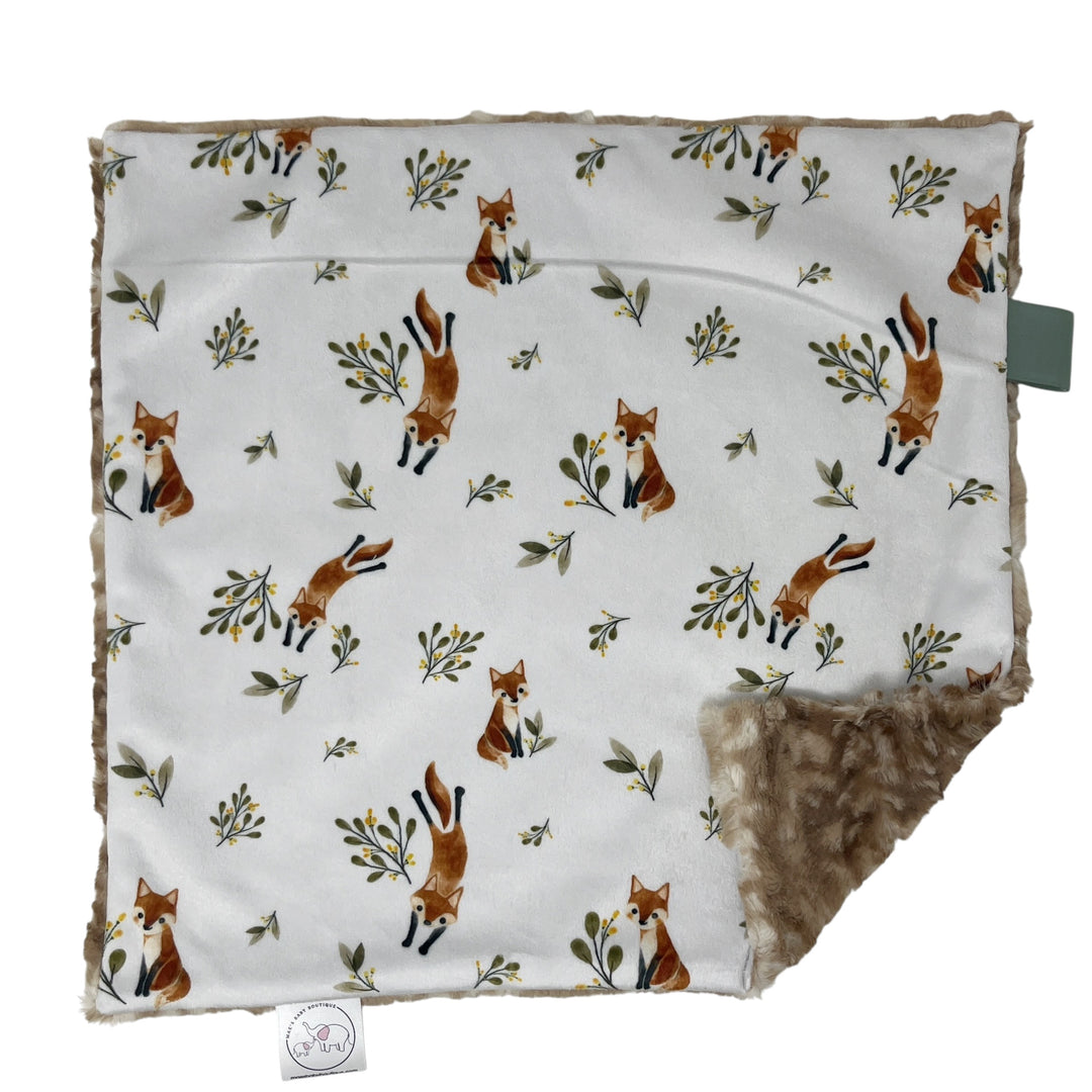 Playful Fox Lovey Blanket