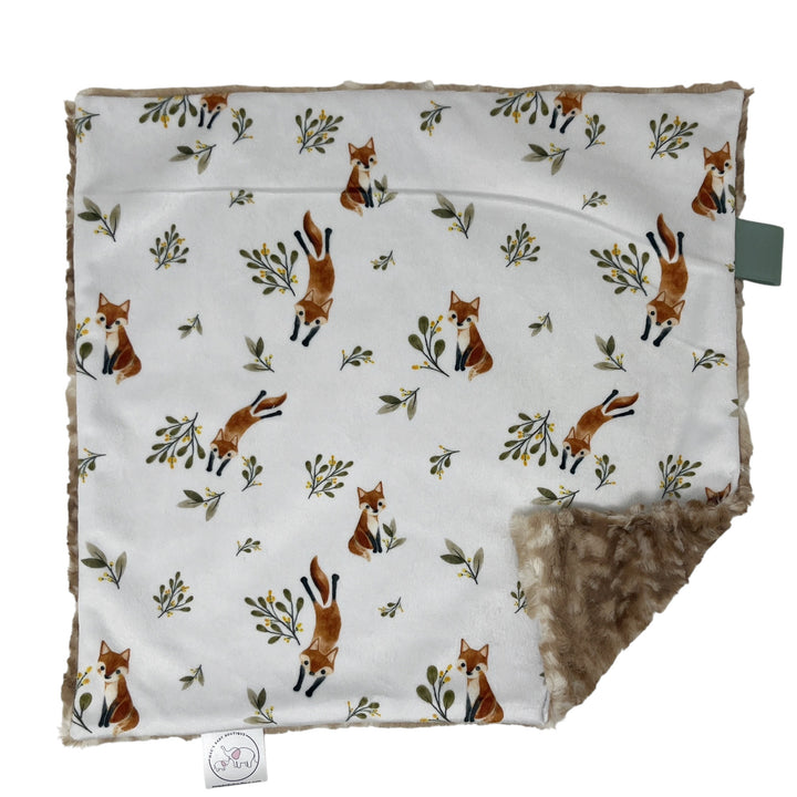 Playful Fox Lovey Blanket