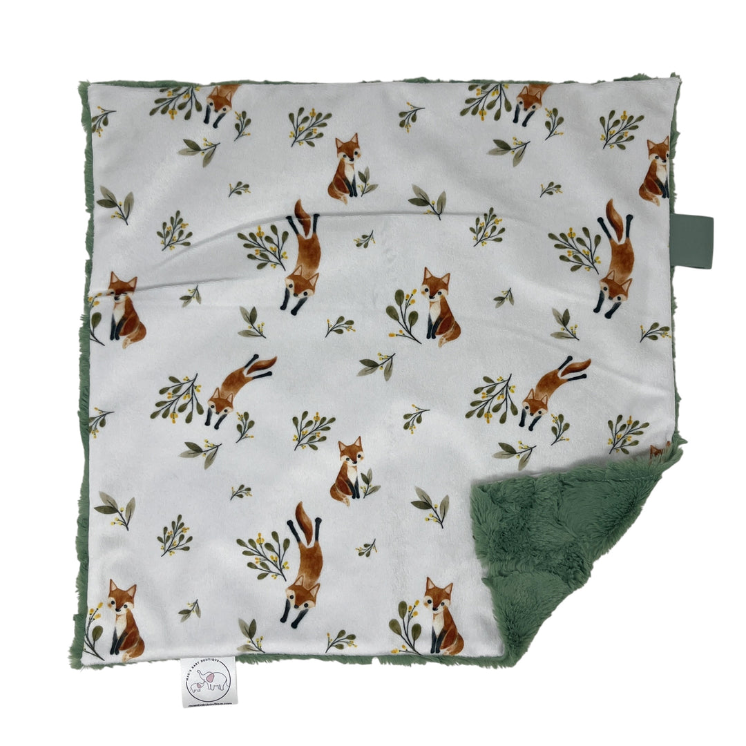 Playful Fox Lovey Blanket