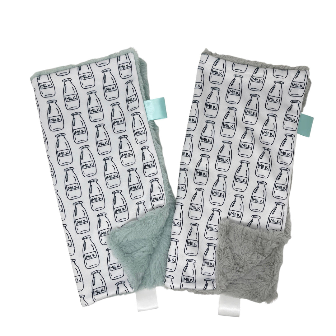 Milk Bottles Lovey Blanket