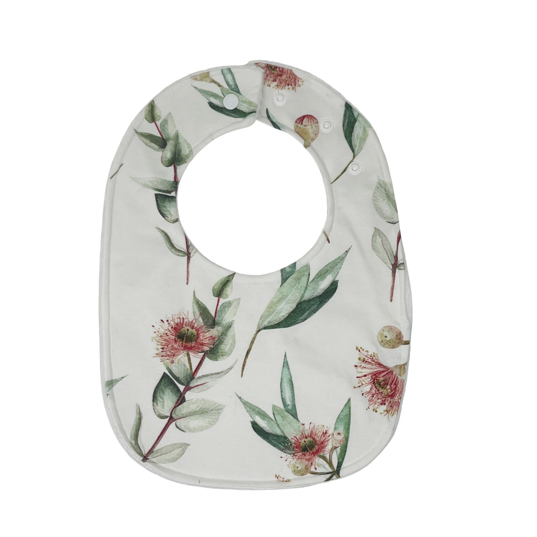 Floral and Greenery Traditional Bib