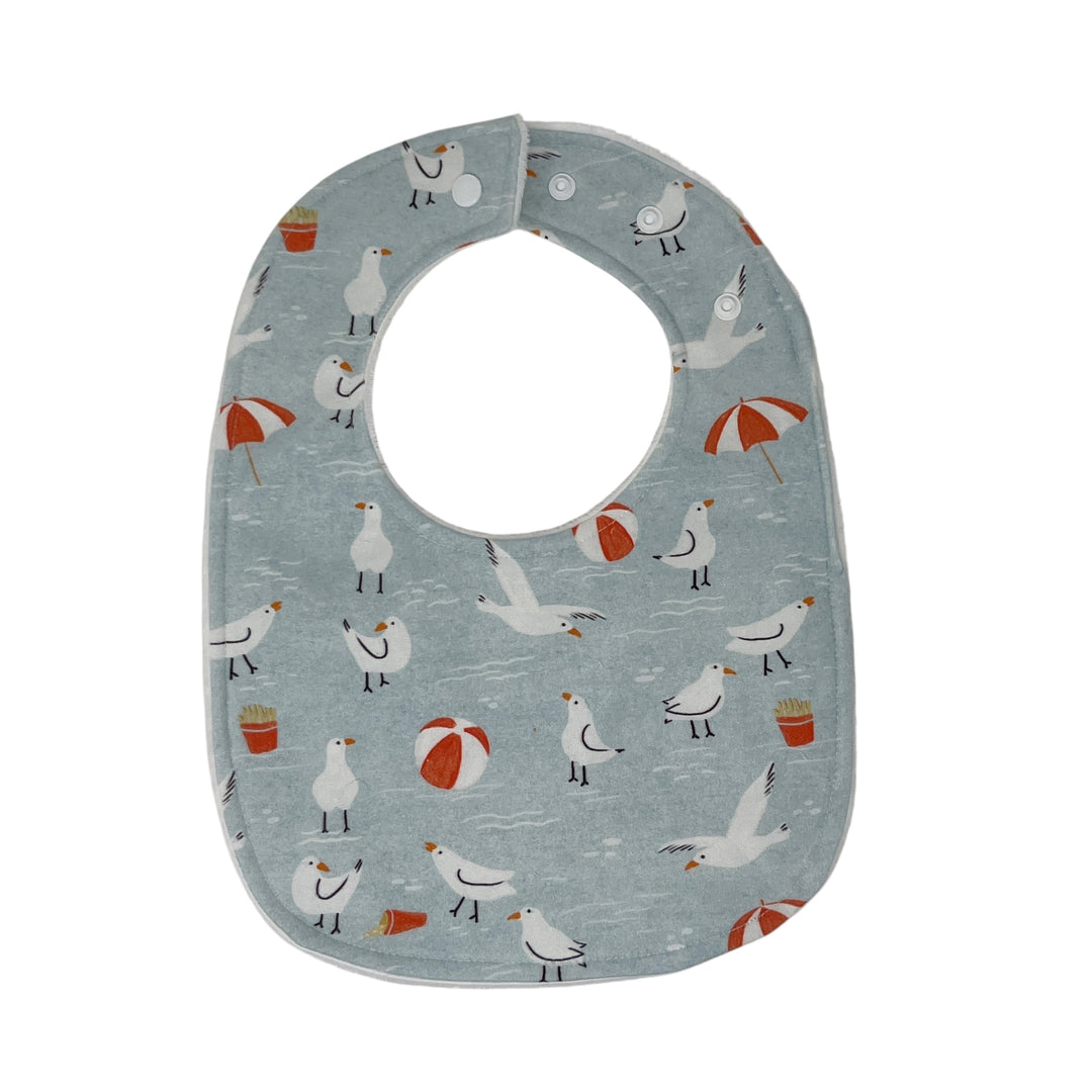 Seagulls and French Fries Traditional Bib
