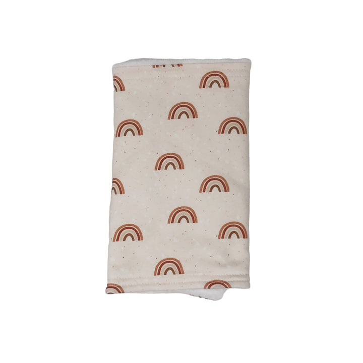 Boho Rainbow Burp Cloth