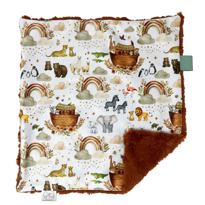 Noah’s Ark Lovey Blanket