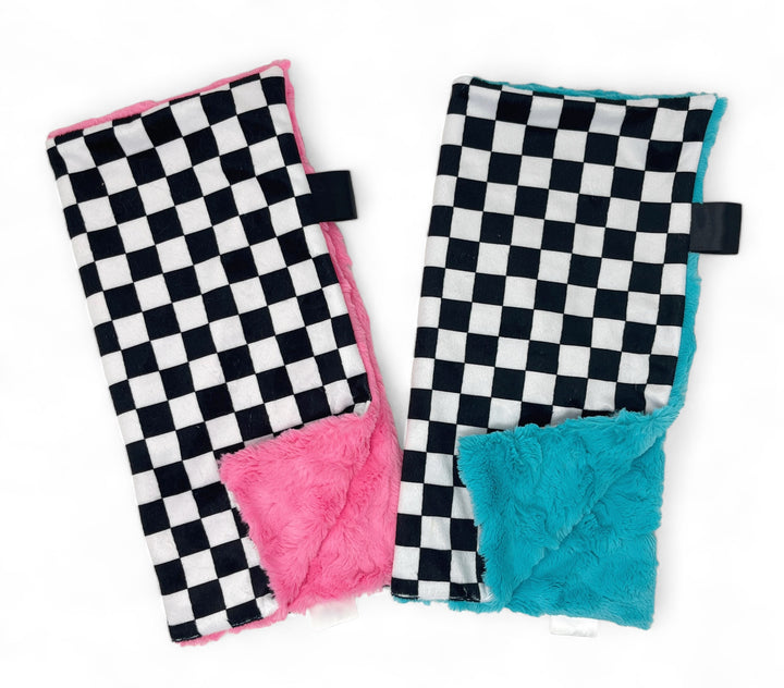 Checkered Flag Lovey Blanket