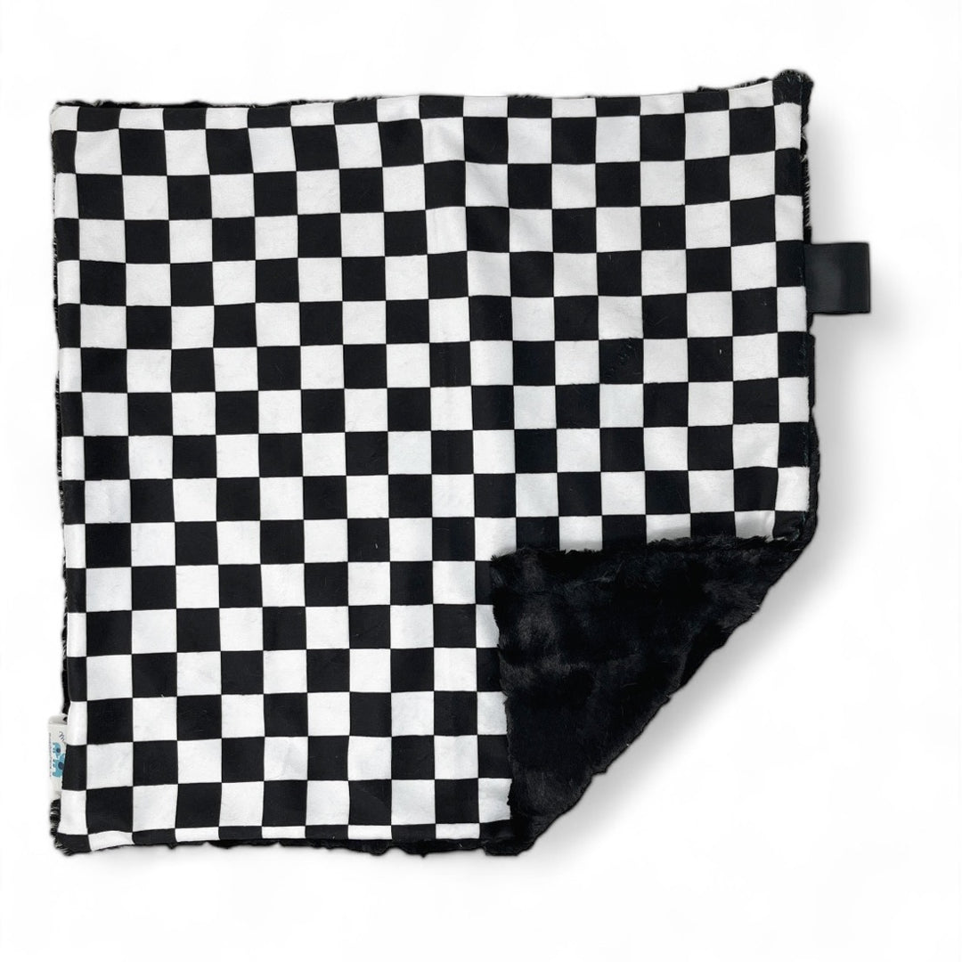 Checkered Flag Lovey Blanket