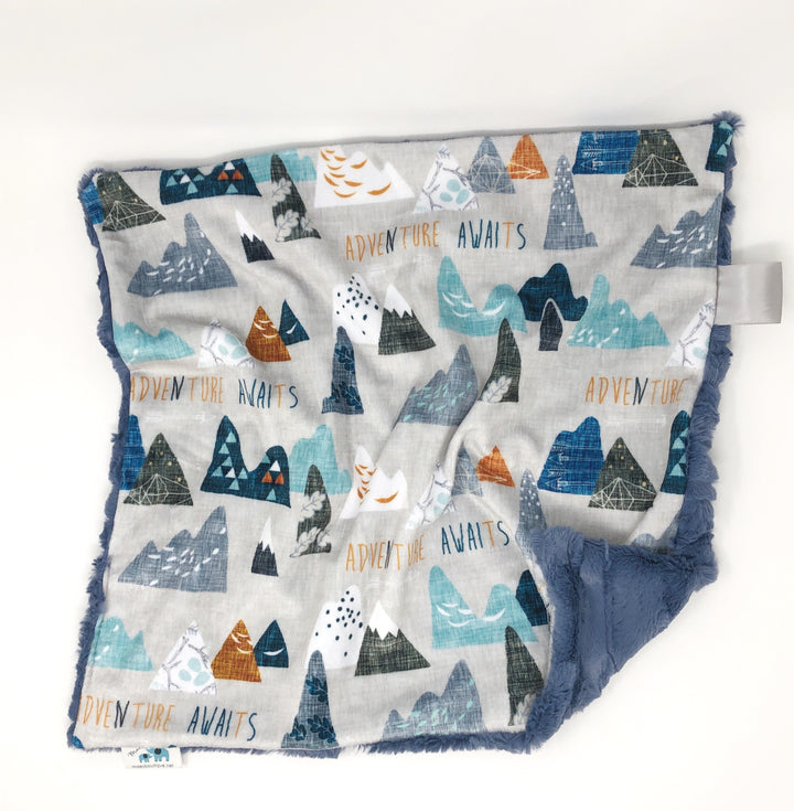 Adventure Awaits Lovey Blanket