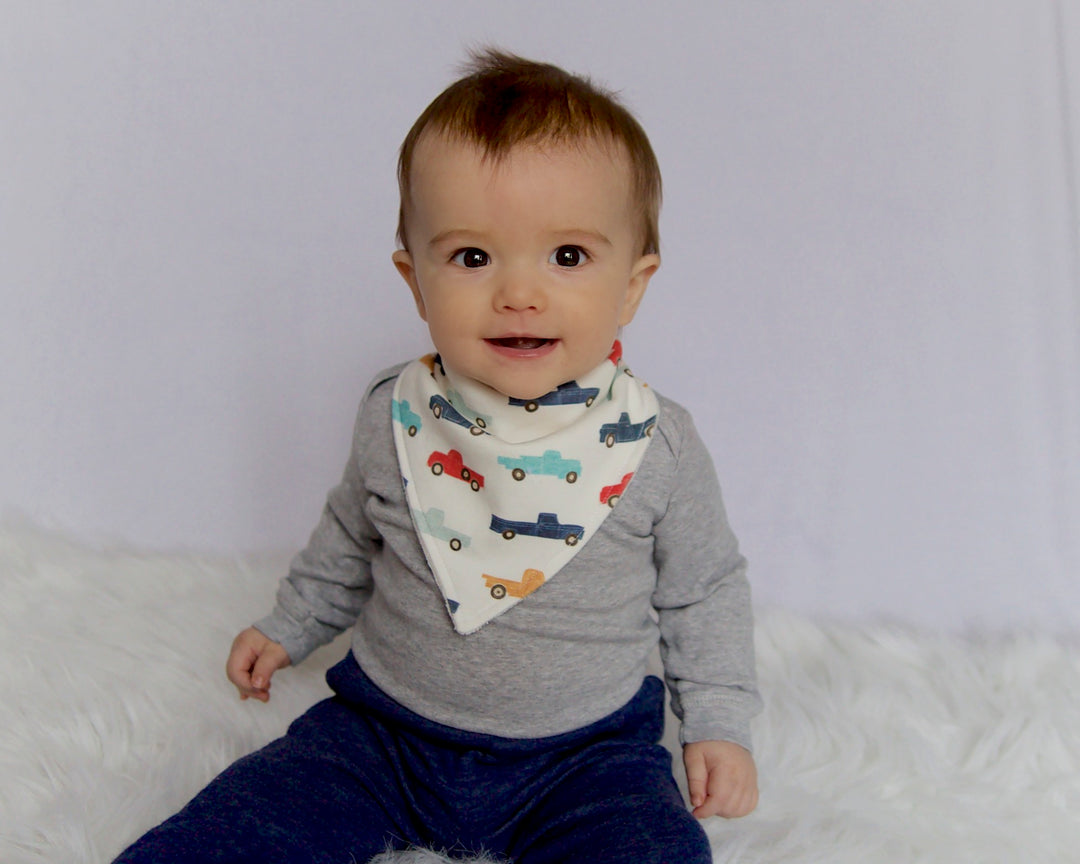 Vintage Trucks Bandana Bib
